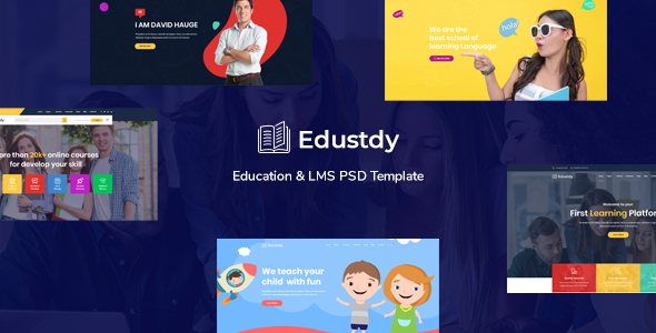 Edustdy - Education PSD Template