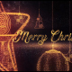 Christmas Intro With Golden Text And Magic Toys - VideoHive Item for Sale