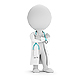 3D Small People - Doctor with Stethoscope - GraphicRiver Item for Sale
