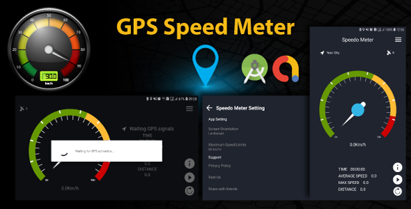 Over Speed Checker GPS SpeedoMeter