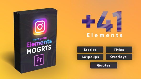 Instagram Elements Pack-MOGRT