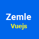 Zemle - Vuejs Bootstrap 4 Multipurpose Site Template - ThemeForest Item for Sale