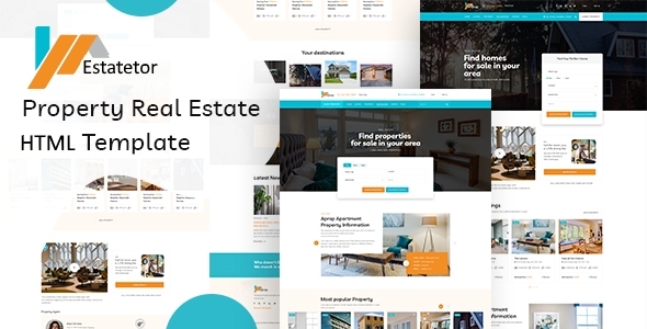 Estatetor – Property Listing Real Estate HTML-5 Template