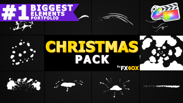 Winter Snow Elements | FCPX alt