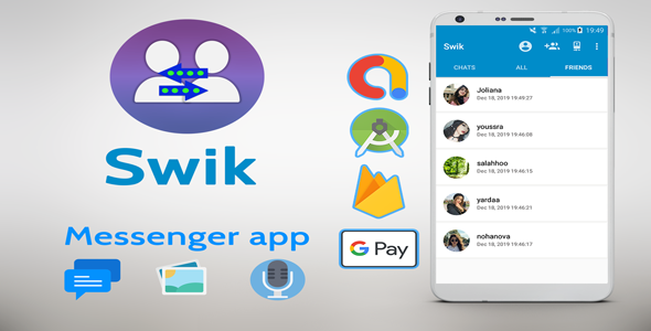 Swik - Android Messaging Full Application