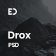 Drox | Agency & Portfolio PSD Template - ThemeForest Item for Sale