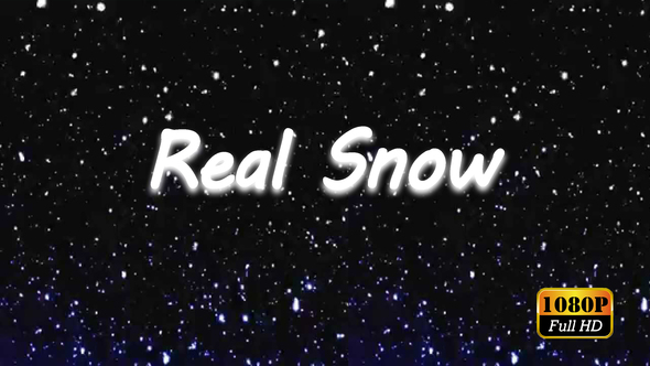 Real Snow
