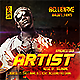 Artist Show Flyer - GraphicRiver Item for Sale