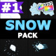 2D Cartoon Snow | FCPX - VideoHive Item for Sale