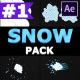 2D Cartoon Snow | After Effects - VideoHive Item for Sale