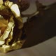 Golden metal rose flower - VideoHive Item for Sale