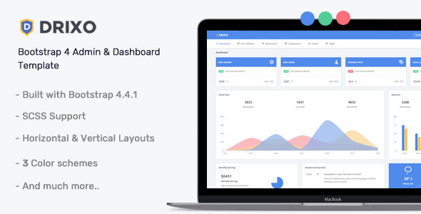 Drixo - Admin & Dashboard Template