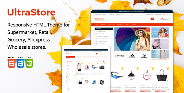 Ultrastore - Supermarket and Retail HTML Template