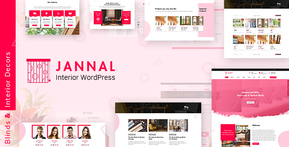 Jannal - Curtains & Doors WordPress Theme