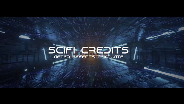 Sci-fi Tunnel Credits alt