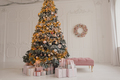 Christmas tree and sofa with gifts - PhotoDune Item for Sale