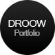 Droow - Creative Showcase Portfolio Template - ThemeForest Item for Sale