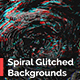 Spiral | Glitched Focus Backgrounds - GraphicRiver Item for Sale