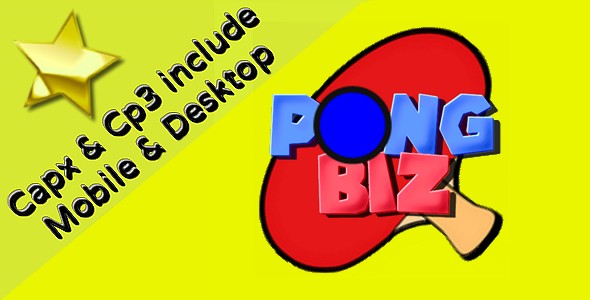 Pong Biz | HTML5 Game (capx+cp3)