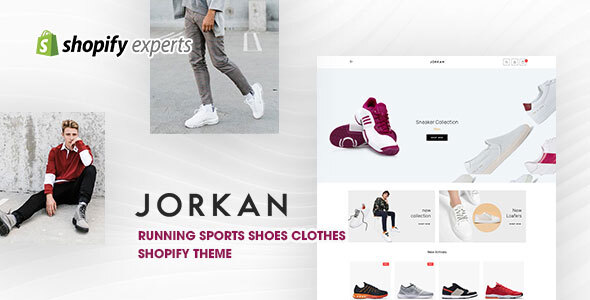 Jorkan – Running Sports Shoes Clothes Shopify Theme
