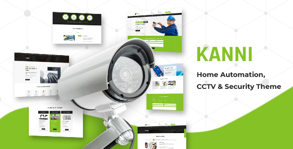 Kanni – Home Automation, CCTV Security WordPress Theme