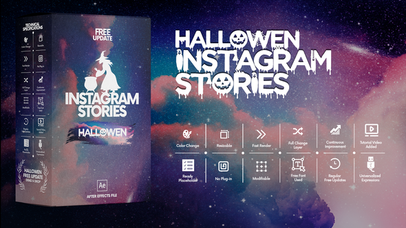 Halloween Instagram Stories