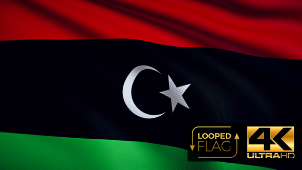 Libya Flag 4K
