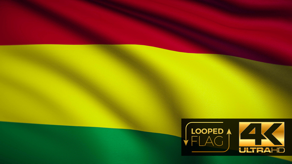 Bolivia Flag 4K