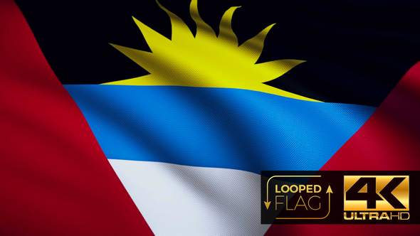 Antigua and Barbuda Flag 4K