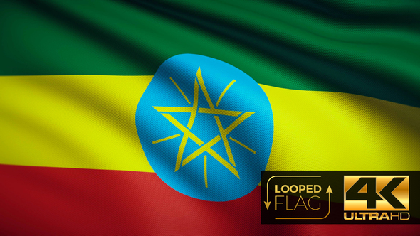 Ethiopia Flag 4K