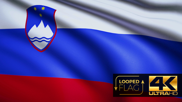 Slovenia Flag 4K