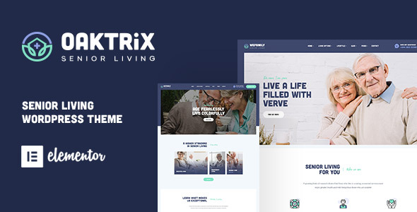 OakTrix – Senior Care WordPress Theme