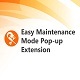 Magento 2 Easy Front End Upcoming Maintenance Alert Extension - CodeCanyon Item for Sale