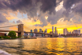 Lower Manhattan Skyline and Brooklyn Bridge - PhotoDune Item for Sale