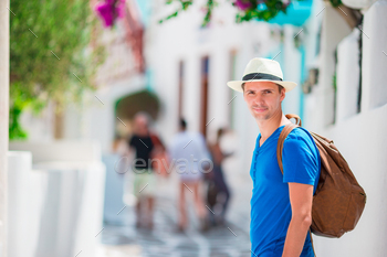 in Mykonos.