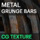 Metal Grunge Bars - 3DOcean Item for Sale