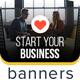 Start Your Own Business Ad Banners - GraphicRiver Item for Sale