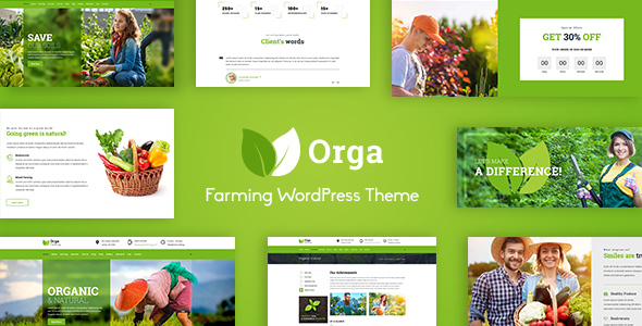 Orga - Organic Farm & Agriculture