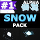 2D Cartoon Snow | Motion Graphics Pack - VideoHive Item for Sale