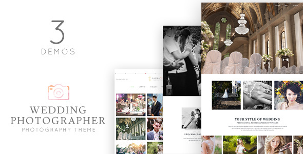 Wedding Photographer WordPress Theme – Vivagh