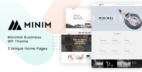 Minim – Minimal  WordPress Theme