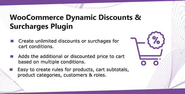 WooCommerce Cart Price – Discounts & Extra Fees Plugin