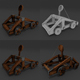 Catapult rigged Animation Low-Poly - 3DOcean Item for Sale
