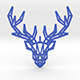 Deer pendant - 3DOcean Item for Sale