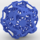 Drilled Perforated Dodecahedron Flower - 3DOcean Item for Sale