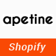 Apetine - Responsive Food & Restaurant Shopify - ThemeForest Item for Sale