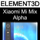 Element3D - Xiaomi Mi Mix Alpha - 3DOcean Item for Sale