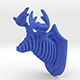 Deer Head Pendant - 3DOcean Item for Sale
