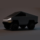 Tesla Cybertruck Cartoon Low Poly - 3DOcean Item for Sale