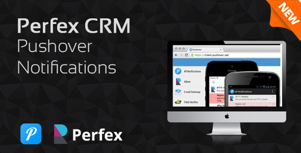Pushover - Instant Push Notifications for Perfex CRM